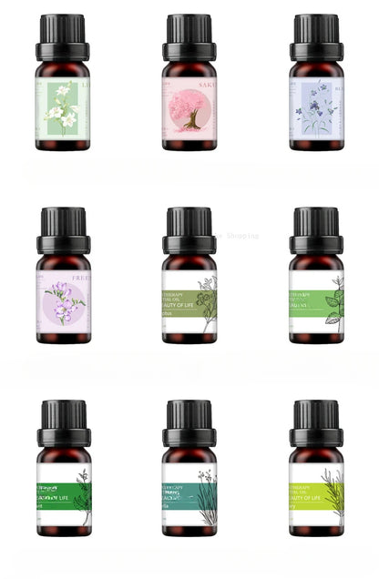 Water-Soluble Essential Oil Set | 4x10ml DIY Aromatherapy Blend for Diffusers & Candles