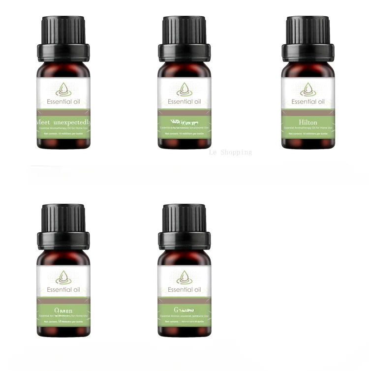 Water-Soluble Essential Oil Set | 4x10ml DIY Aromatherapy Blend for Diffusers & Candles