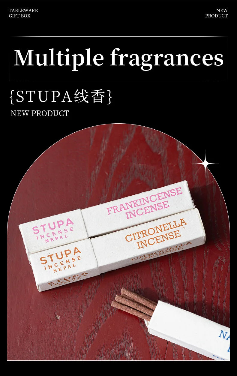 STUPA Natural Handmade Incense Sticks | Different fragrances