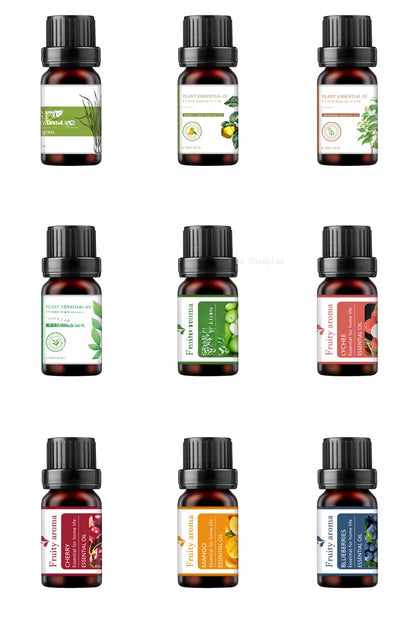 Water-Soluble Essential Oil Set | 4x10ml DIY Aromatherapy Blend for Diffusers & Candles