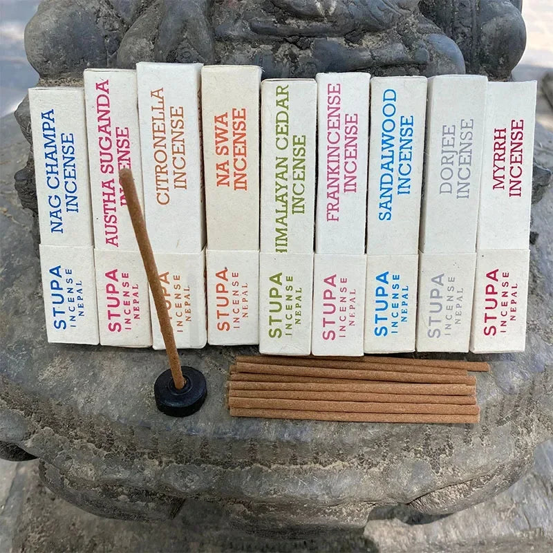 STUPA Natural Handmade Incense Sticks | Different fragrances