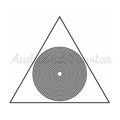 Diagrama de Ascensión Espiritual: TRIÁNGULO DIVINO