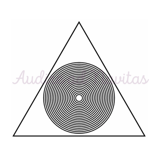 Diagrama de Ascensión Espiritual: TRIÁNGULO DIVINO